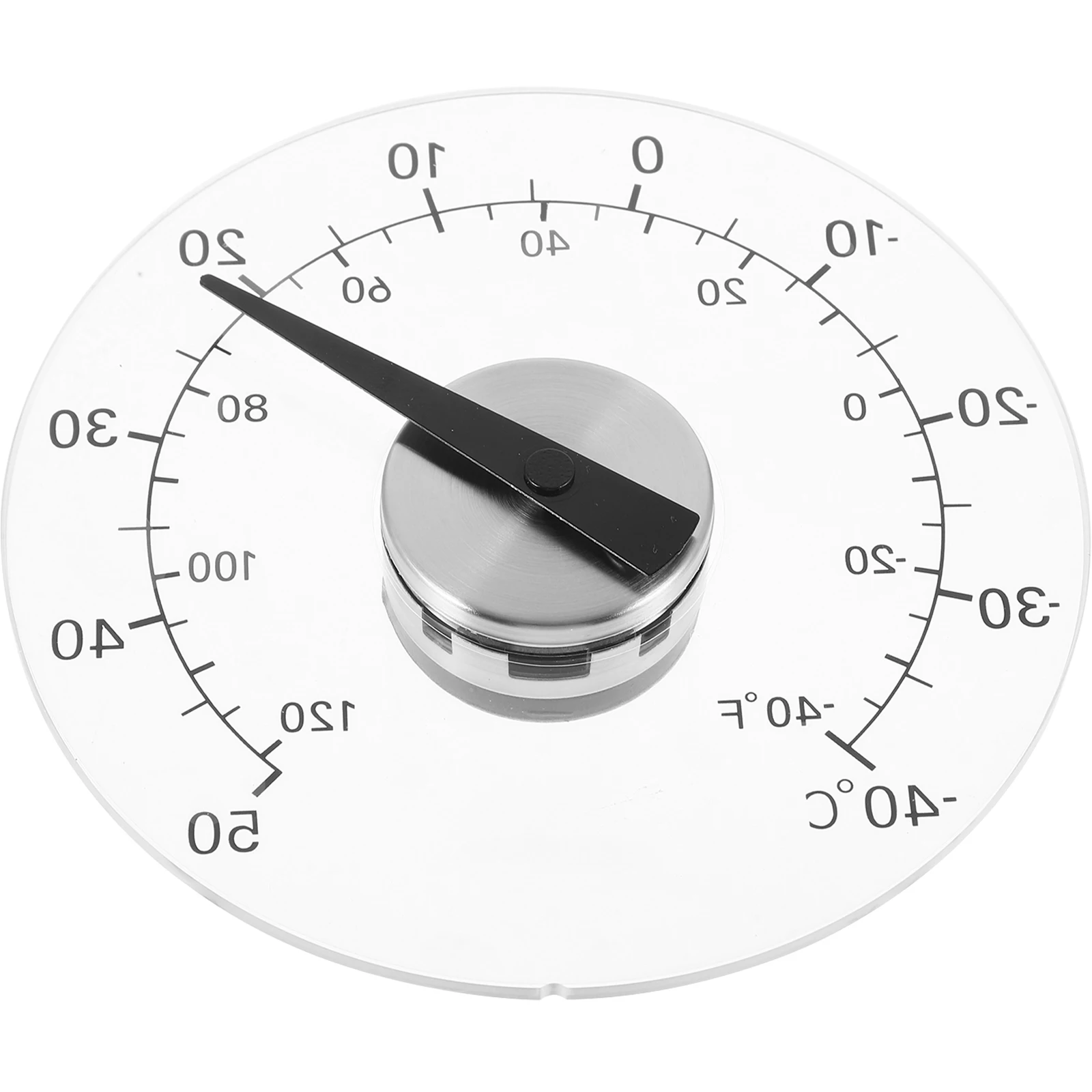 

Waterproof Thermometer for Doors Windows Outdoor Acrylic Indoor Temperature Gauge Greenhouse Room Baby Kitchen