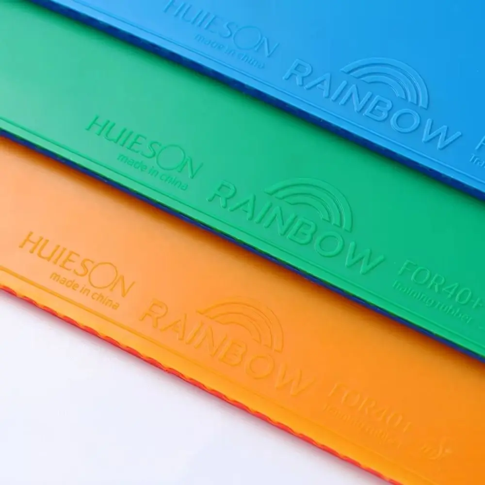 

High Speed Table Tennis Rubber Sheet Ultra Spin Rainbow Pong Rubber Quick Attack 5 Colors Table Tennis Rubber Training Practice