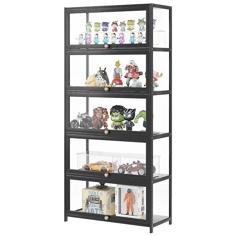 LEGO Acrylic Stand Figure Display Cabinet Cosmetics Products Multi-layer Ornament Glass Counter Display Cabinet