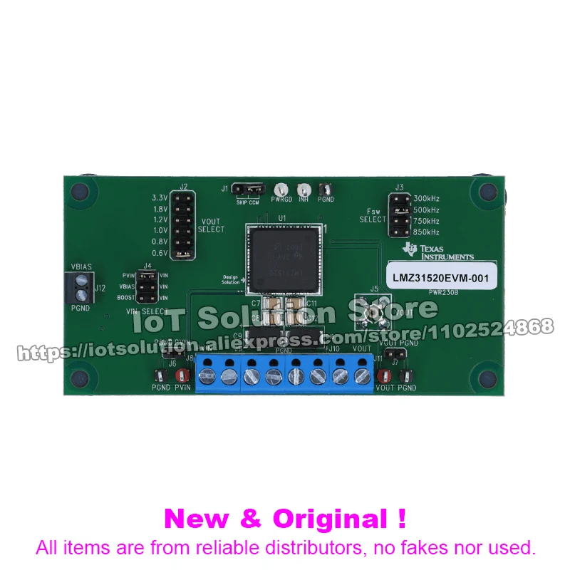 LMZ31520EVM-001 LMZ31520 3V to 14.5V, 20A Step-Down Power Module Evaluation Board