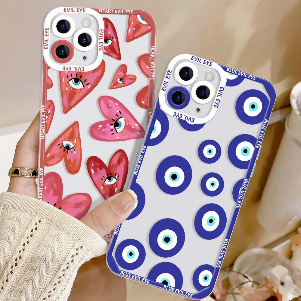 Eye Phone Case For Oppo Reno 8 7 6 5 Lite 8T 7Z 6Z 5F 5Z Case Realme C55 8 10 Pro 8i 9i C21 C33 C25 C25S C35 C21Y C25Y C31 Cover