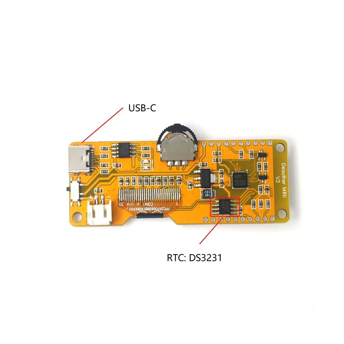 WiFi Deauther Mini V3 ESP8266 with 1.3inch OLED Development