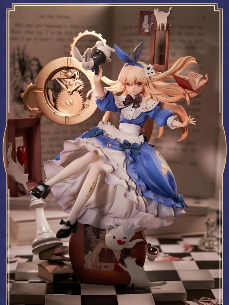 Originele Alice Riddle: Dreaming In Wonderland APEX 1/7 Echte Actiefiguren 30 cm Model Desktop Decoratie Speelgoed Kerstcadeau