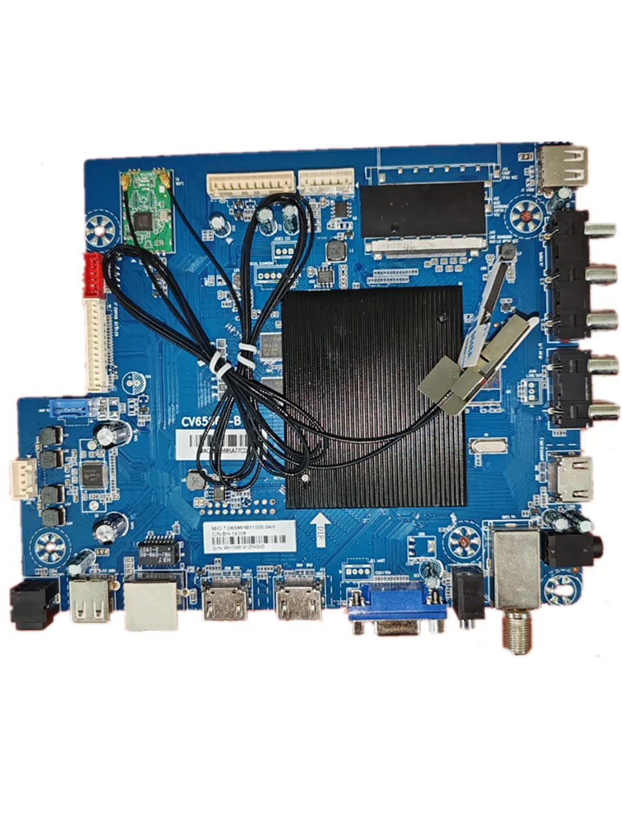 CV6586H-B WiFi network 4K TV motherboard  Physical photos, tested well