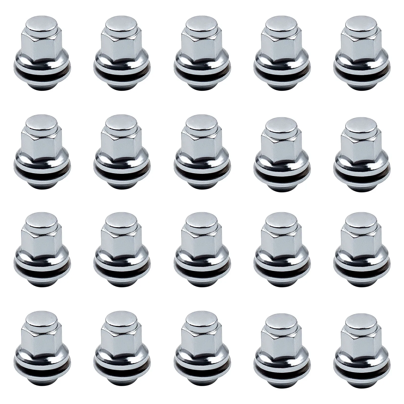 20 pcs  Wheel Lug Nut for  Jaguar F-Type X152   S-Type X200 For Jaguar X-Type X400 Estate 2001-2009