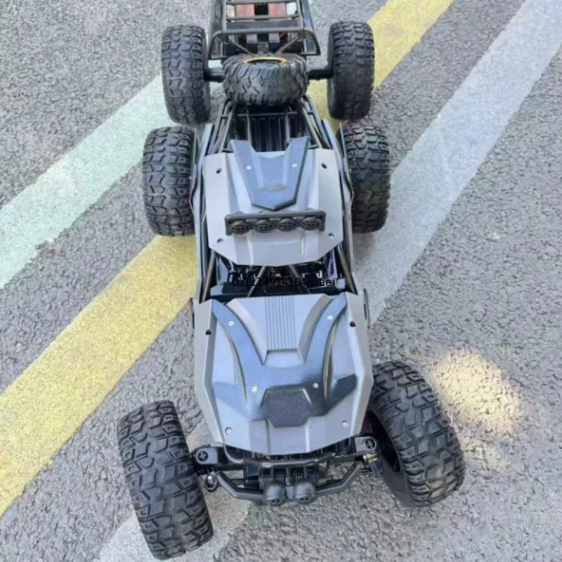 Alloy 4WD RC Rock Crawler Off‑Road Car Rechargeable Electric Remote Control Climbing Racing Toy Vehicle for Boys Kids Gift
