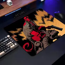 Movie H-Hellboy Mouse Pad Cartoon rubber Small mouse pad desktop computer office keyboard e-sports ROGs game