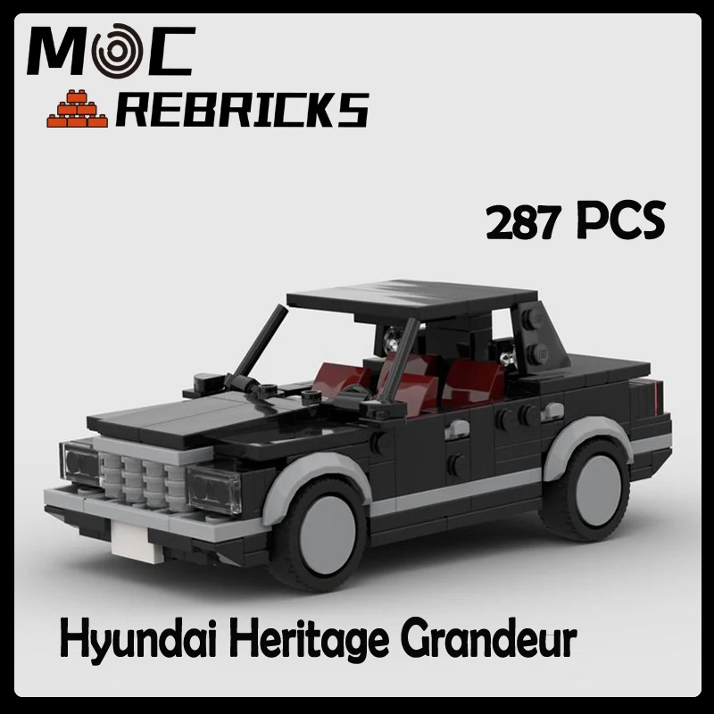 

MOC Super Car Serise Hyundai Heritage Grandeur Model DIY Assembling Bricks Building Blocks Boys Puzzle Toys Kids Xmas Gifts