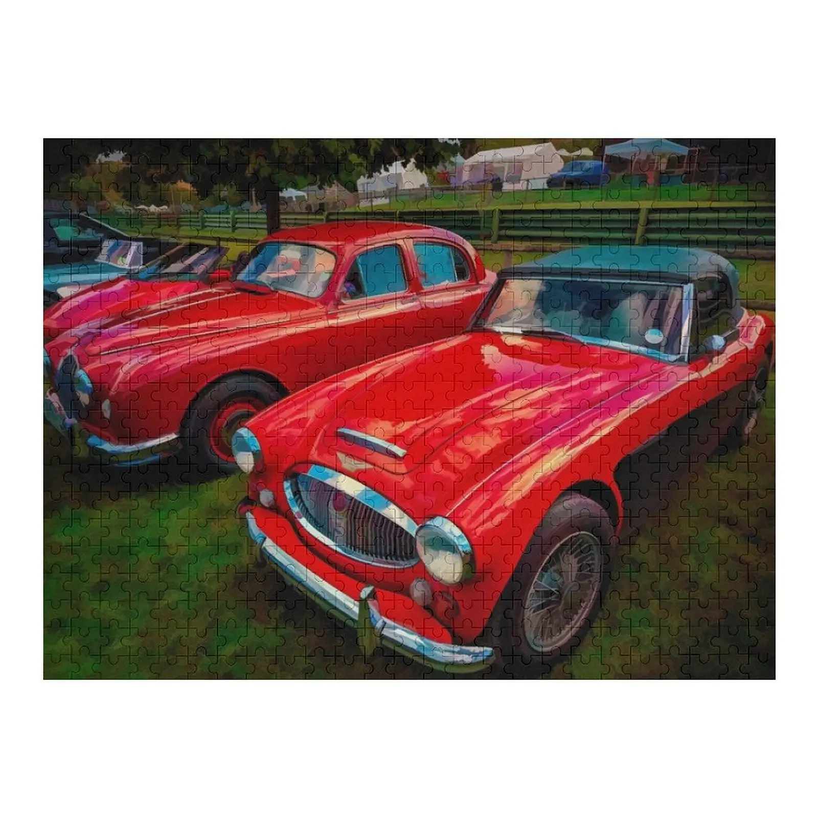 

Austin Healey Британский спортивный автомобиль Пазл Персонализированные игрушки Рождественские подарки Пазл