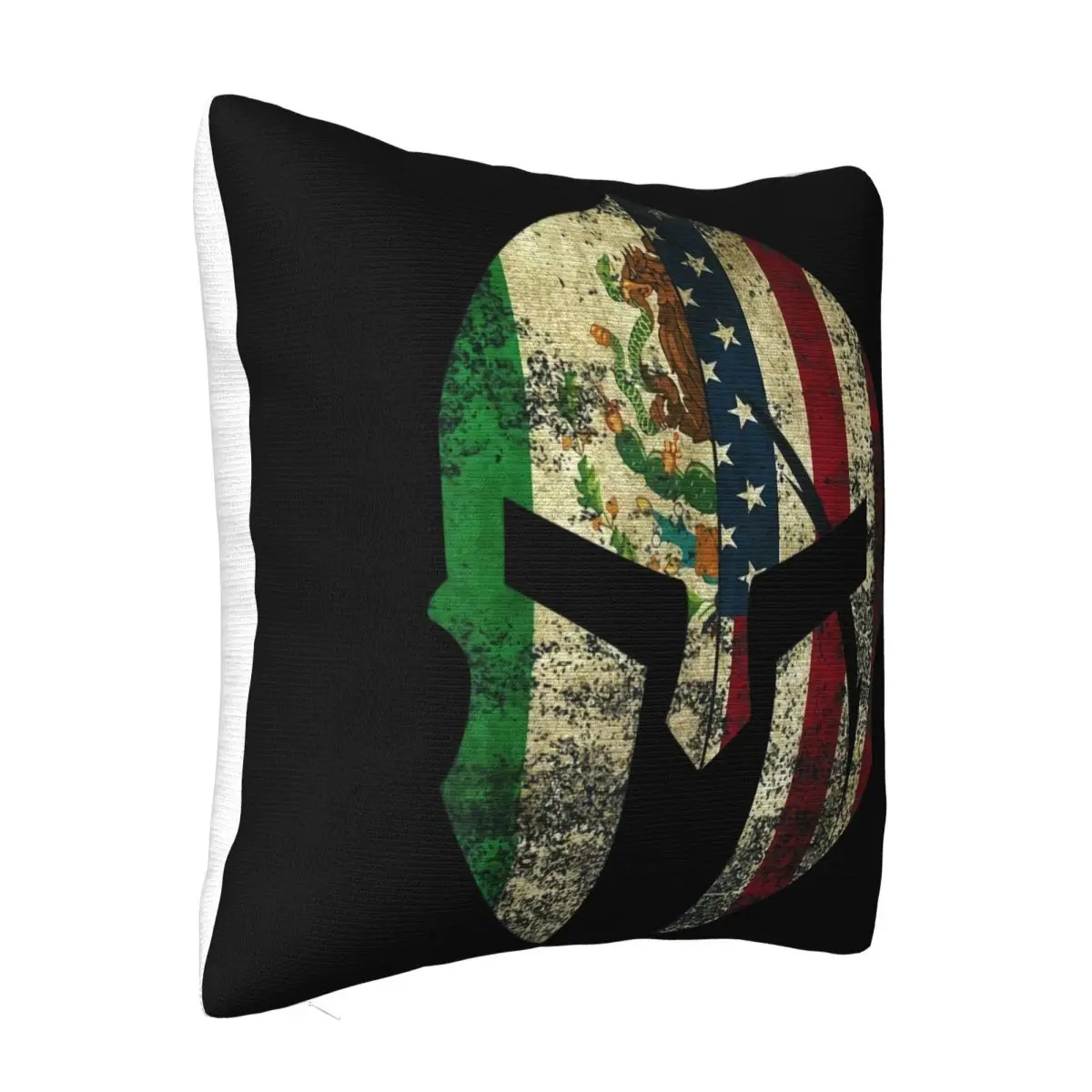 Us Mexican American Spartan Helmet Chicano Unisex Oversize Family Woman Goth Designing Pillow Case