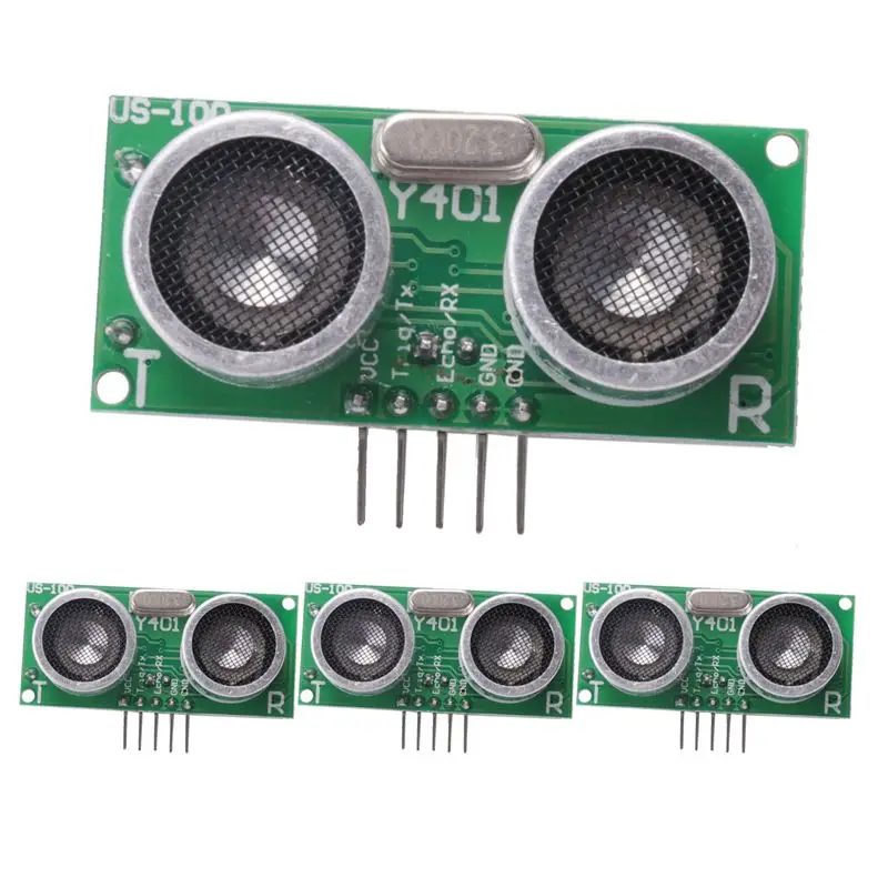 

BAAU US-100 Ultrasonic Sensor Module DC 2.4V - 5V With Temperature Compensation Range Distance