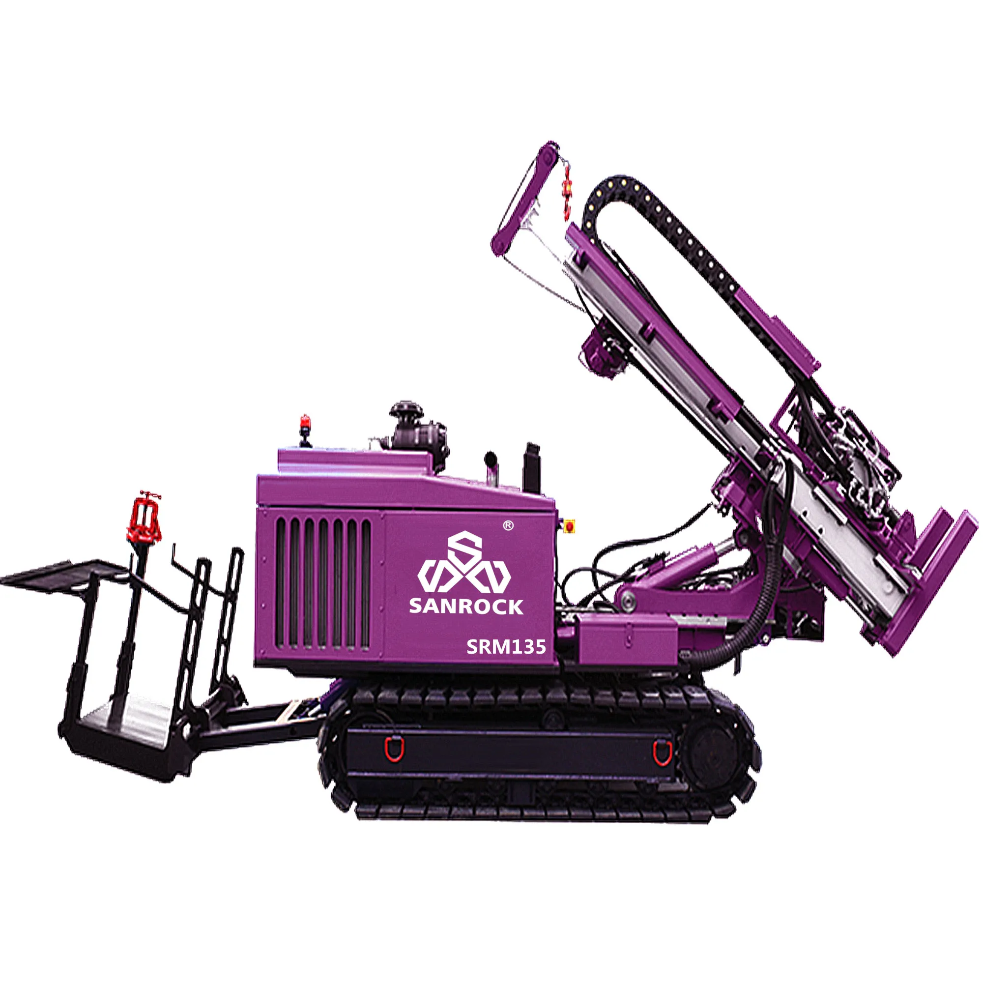 Perforadora de muestras de núcleo de plataforma de perforación de suelo portátil de plataforma de perforación de exploración geotécnica