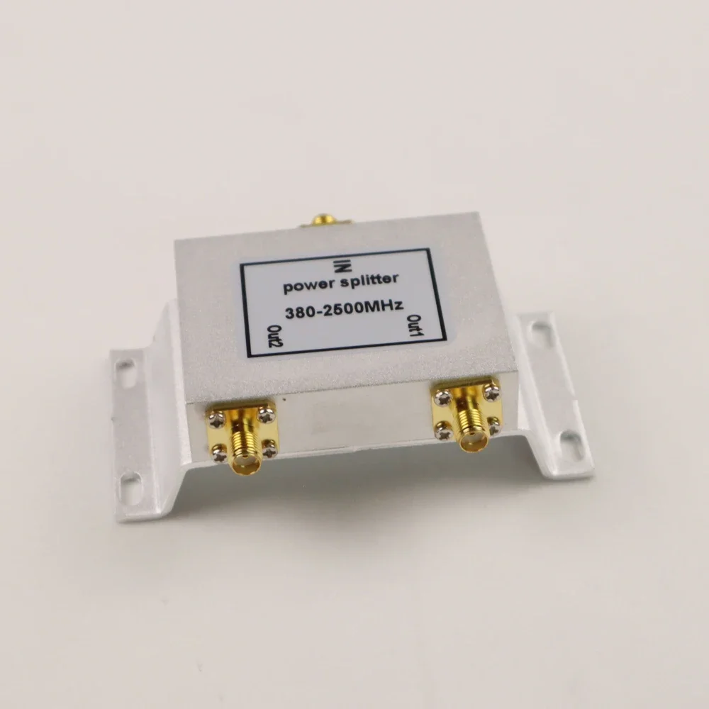 ZQTMAX 2 Way SMA Power Splitter 380mhz~2500MHz for GSM UMTS WCDMA CDMA 2G 3G 4G lte Signal Booster Repeater