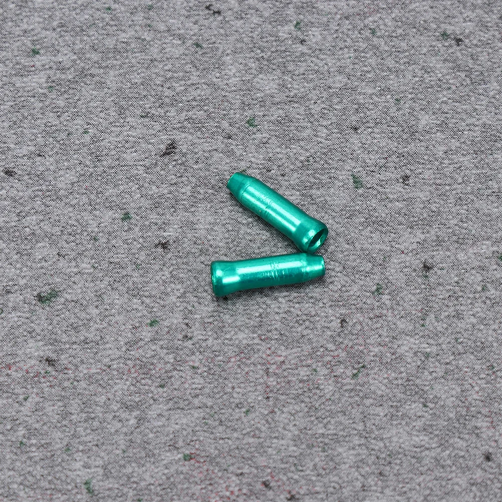 

100pcs Aluminum Alloy Bike Brake Cable End Caps Durable Wire Core Cap Tips for Cycling Accessories Maintenance