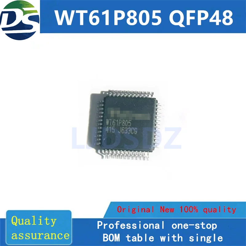 1 PÇS/LOTE  WT61P805 QFP48   NEW  IN  STOCK