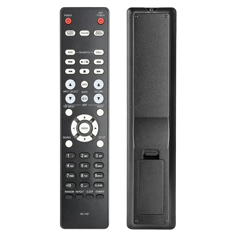 RC-1197 Para control remoto Denon compatible con receptor AV Denon DNP  720AE DNP  730AE PMA  720 PMA  520AE PMA  Repuesto 720AE C