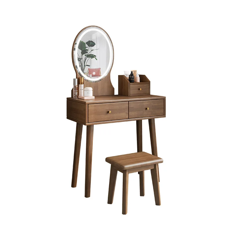 

Modern simple dresser all solid wood new Chinese light luxury high-end cabinet with edge