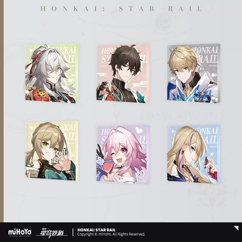 

Sunsyea Honkai Star Rail Official Merch miHoYo Original Authentic YZTGW Series Acrylic Desktop Ornament Dan Heng Gepard