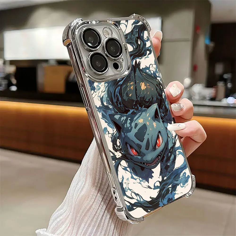 P-Pokemons Umbreons Bulbasaurs Gengars Draw Case For Xiaomi 17T Pro 15T 14T 13 15 F8 Ultra Poco X7 F7 X6 F5 M7 M8 Pro Max Cover view 4