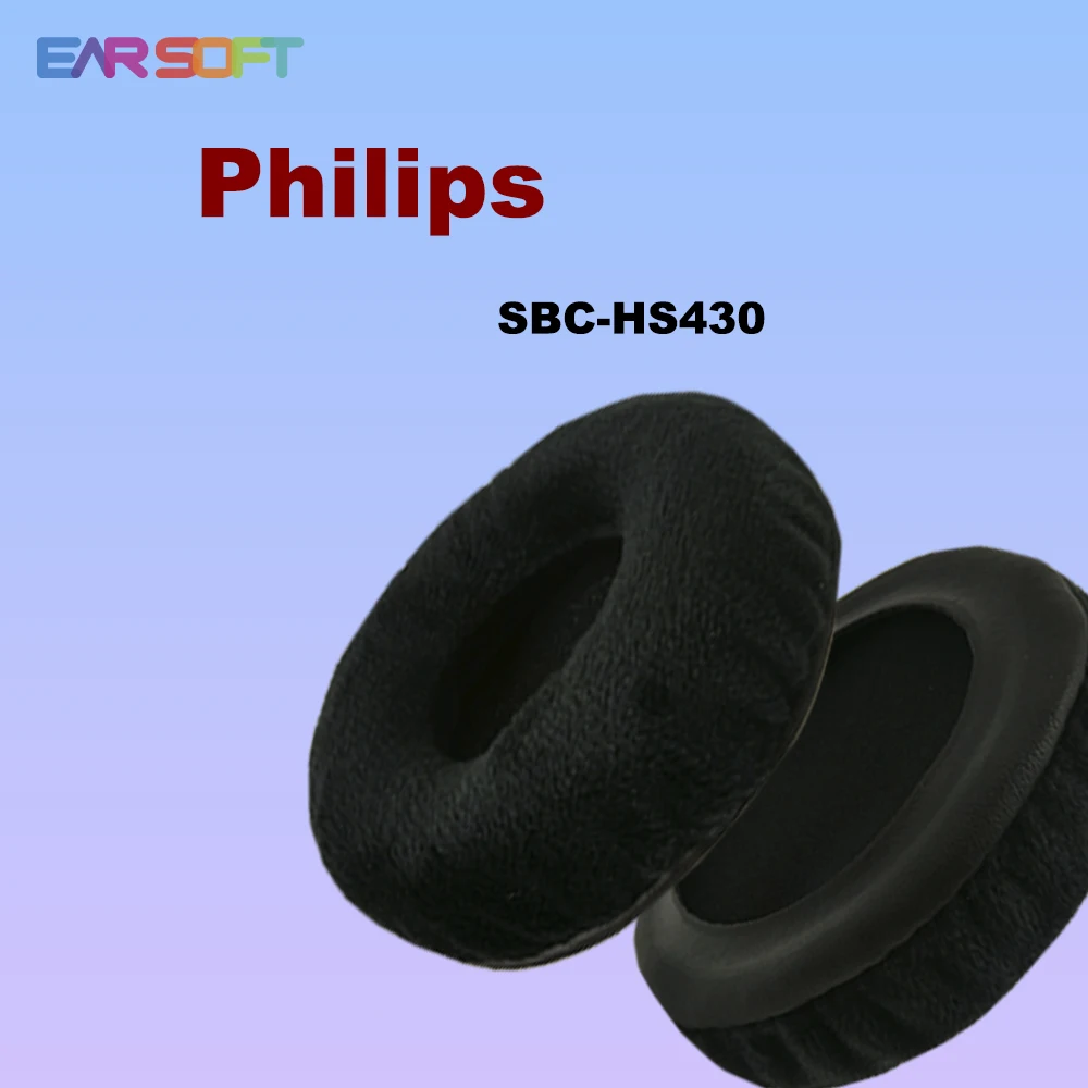 

Earsoft Replacement Ear Pads Cushions for Philips SBC-HS430 Headphones Earphones Earmuff Case Sleeve Accessories