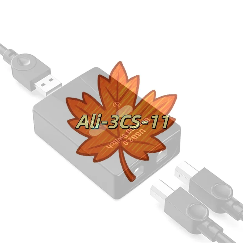 

USB 2.0 хаб с 2 портами, USB-переключатель для принтера, разветвитель для двух компьютеров, устройство для совместного использования принтера и дисков, 2 USB, 1 выход, H9S3