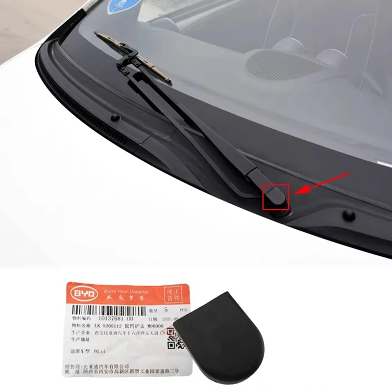 Wiper Arm Cap for BYD F0 E1 Front Wiper Arm Cover Car Accessories 10137681-00 / LK-5205112