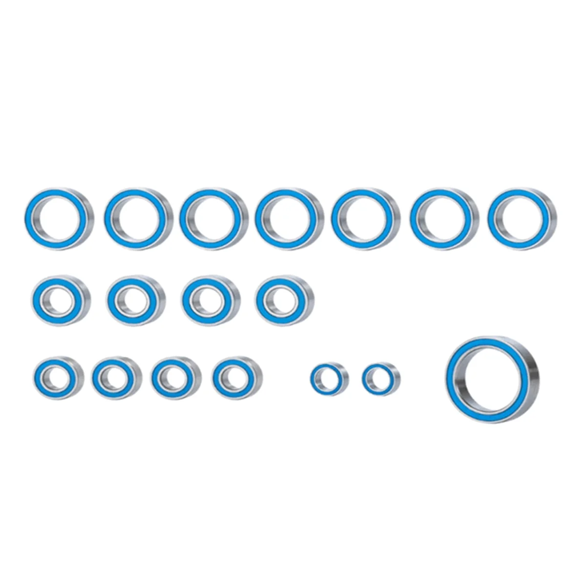 26PCS Rubber Sealed Ball Bearing Kit for ARRMA 1/10 BIG ROCK 3S RC Car Upgrades Parts AccessoriesJAS