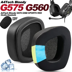 Replacement for A4Tech Bloody G570 G575 G560 MR575 RGB Wireless Headband Ear Pads Earphone Cushions Headphones Protein Earmuff