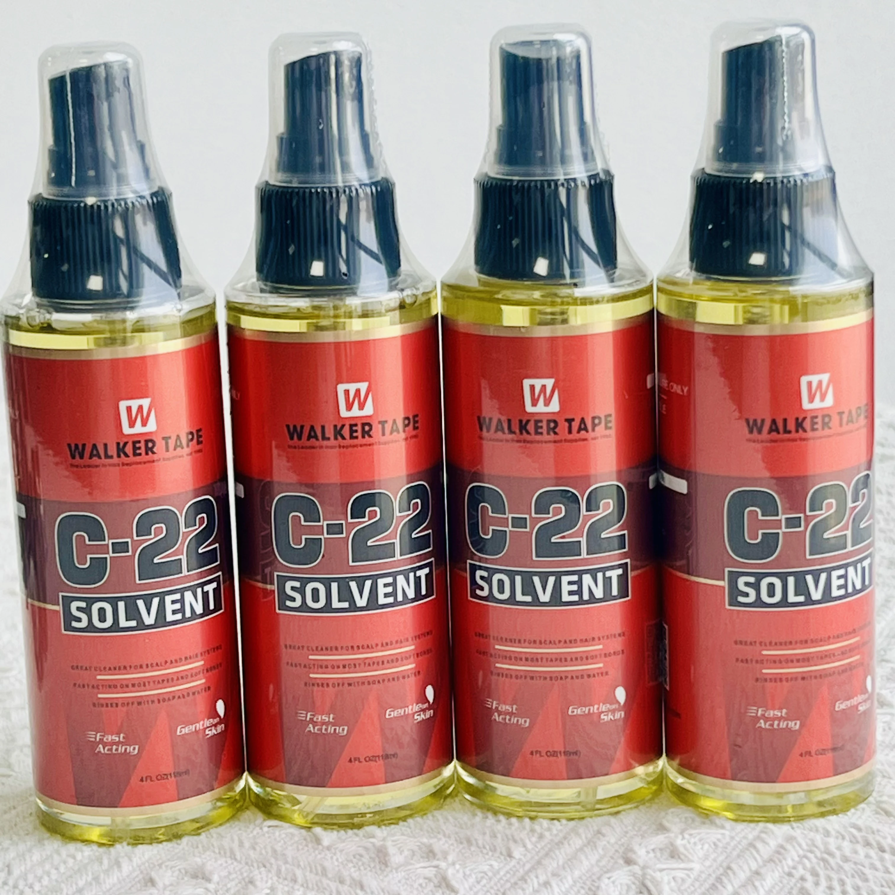 

10/20P C-22 118ml 4.0fl.oz Walker Tape C22 Solvent Spray Remover for Lace Wigs Toupee Adhesive Wig Hair Glue Extension Remover