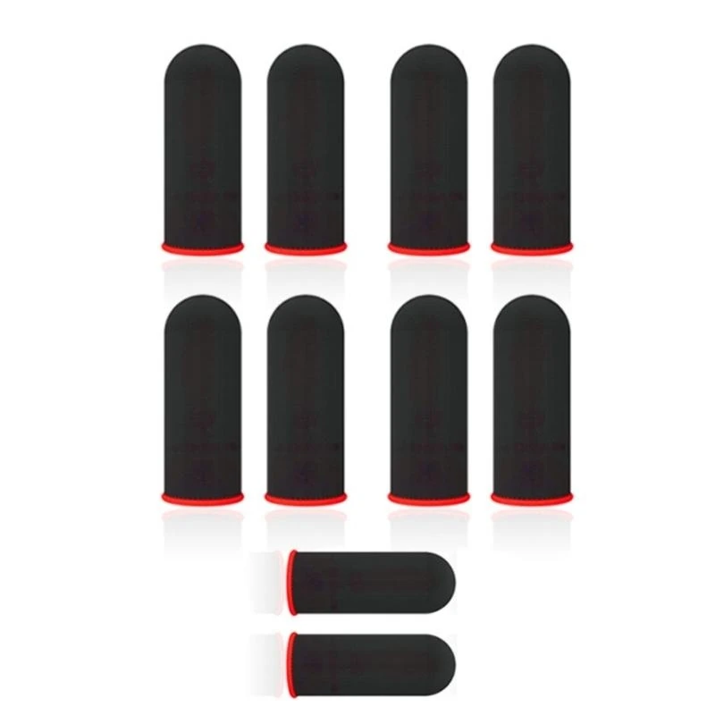 Coperture per dito 02DD guanti antidri per i giochi mobile dito.