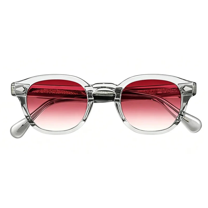 New Color Johnny Depp Tinted Sunglasses UV400 Fashion Newyork Hipster Glasses Men Women for Prescription Goggles - view 6
