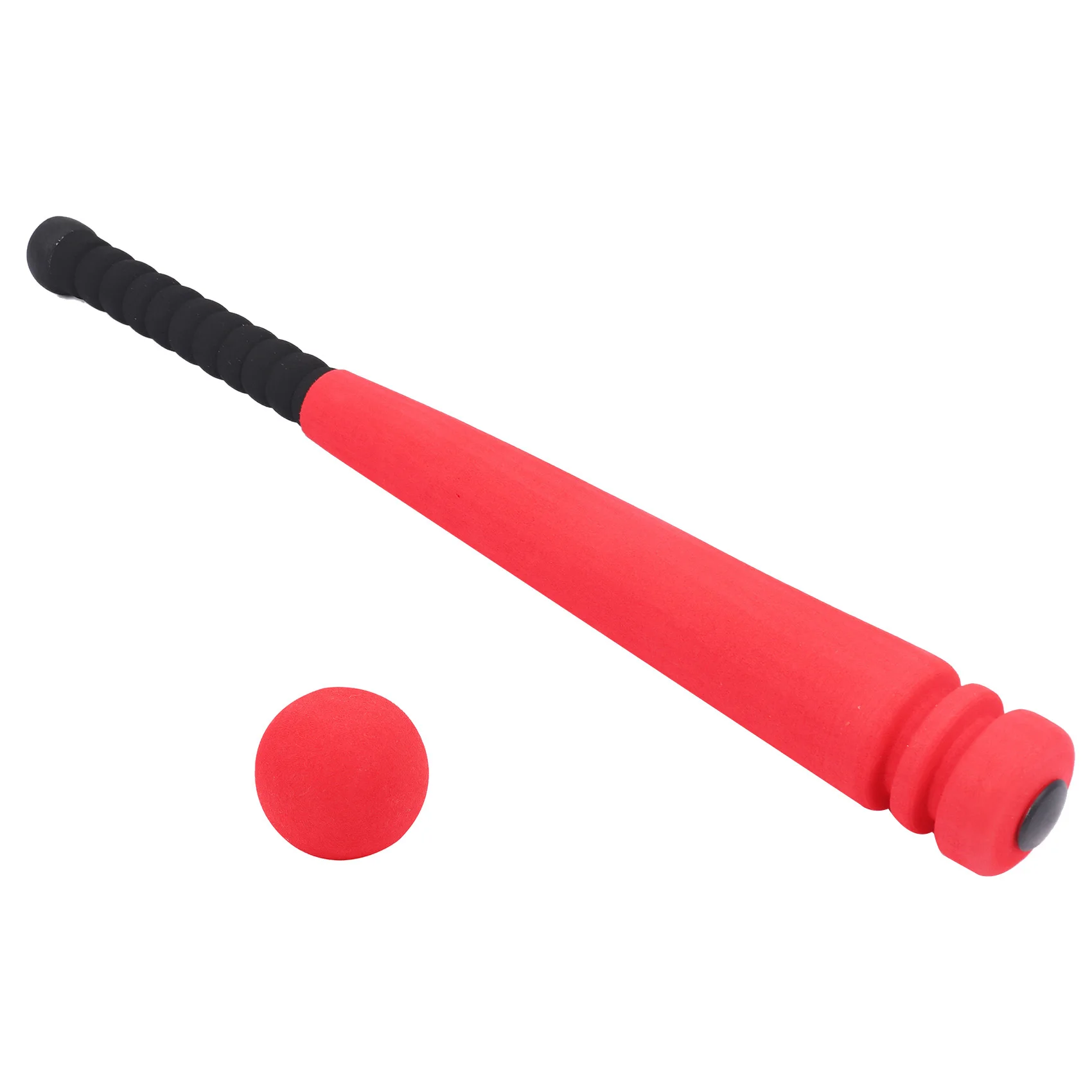 Foam Baseball Bat with Baseball Toy Set for Children Age 3 to 5 Years Old,Red