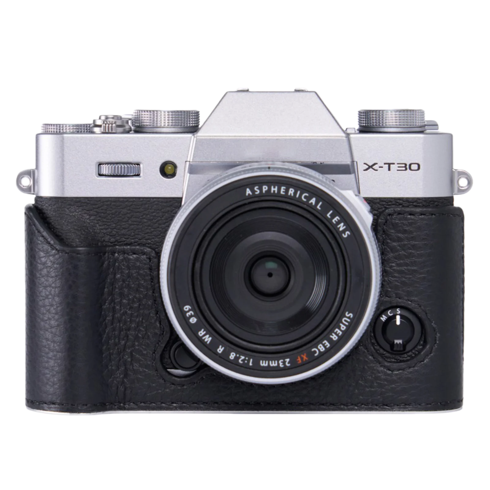 For Fuji XT30III Case Kit Genuine Leather Camera Half Case Bag XT30 XT30II Case Cover Camera Shoulder Neck Strap Shutter Button