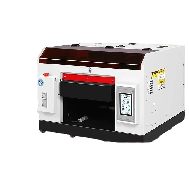 A3-18 UV Flatbed Printer A3 A4 Size R1390 L800 Printhead with Rotary for Bottle Phonecase Metal Acrylic Wood Cups Glass