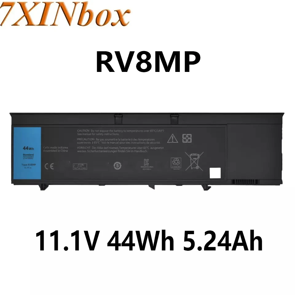 

7XINbox RV8MP H6T9R 1NP0F 37HGH 11.1V 44Wh 5.24Ah laptop battery for Dell Latitude XT3 Latitude XT3 Tablet 9G8JN KJ321 01PN0F