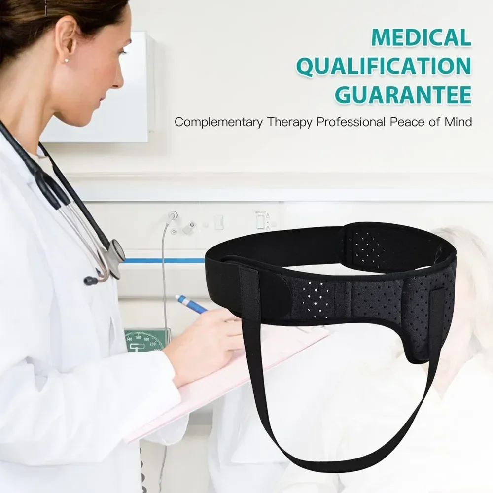 

New Adult Hernia Belt Inguinal Hernia Belt Protects The Small Intestine Pain Relief Waist Strap with Removable Compression Pads