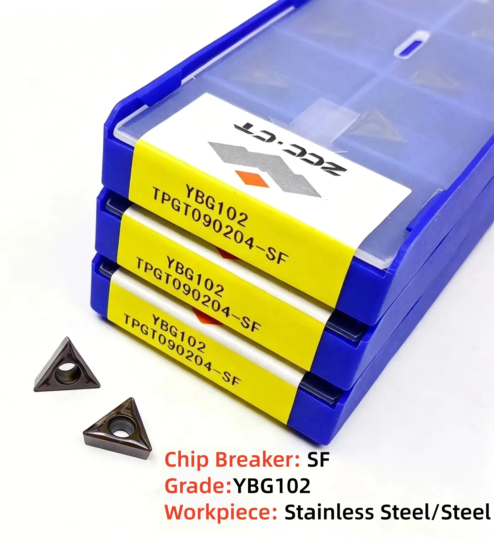 ZCC.CT TPGT090204 TPGH060102 TPGH110302 YNG151 YBG102 Carbide Insert TPGT TPGH  Inserts