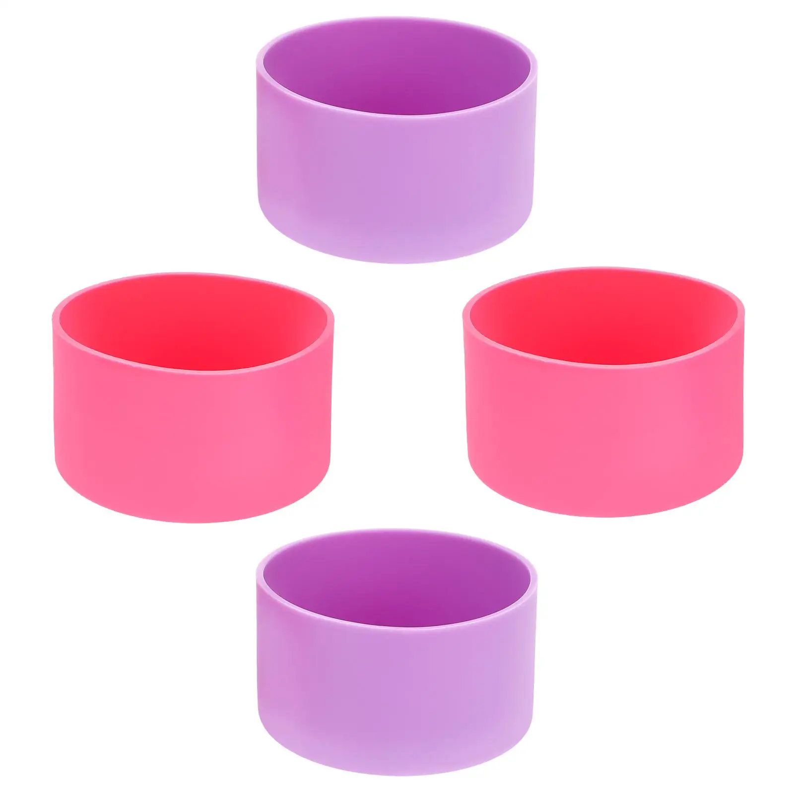 

Silicone Bottle Bottom Cover Anti-slip Heat-proof Protective Kids Flask Small Size Versatile Bottle Sleeve Kitchen Bar