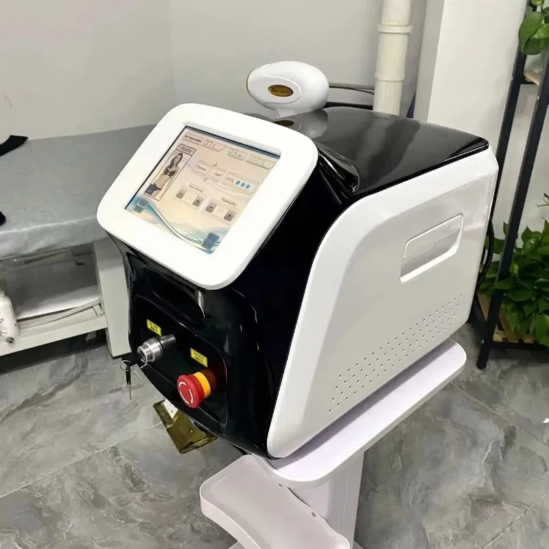 

Профессиональный аппарат для лазерной эпиляции 808 нм, диодный лазер 3000 Вт, высокомощный, Ice Platinum, 755/808/1064 нм, для салонов красоты