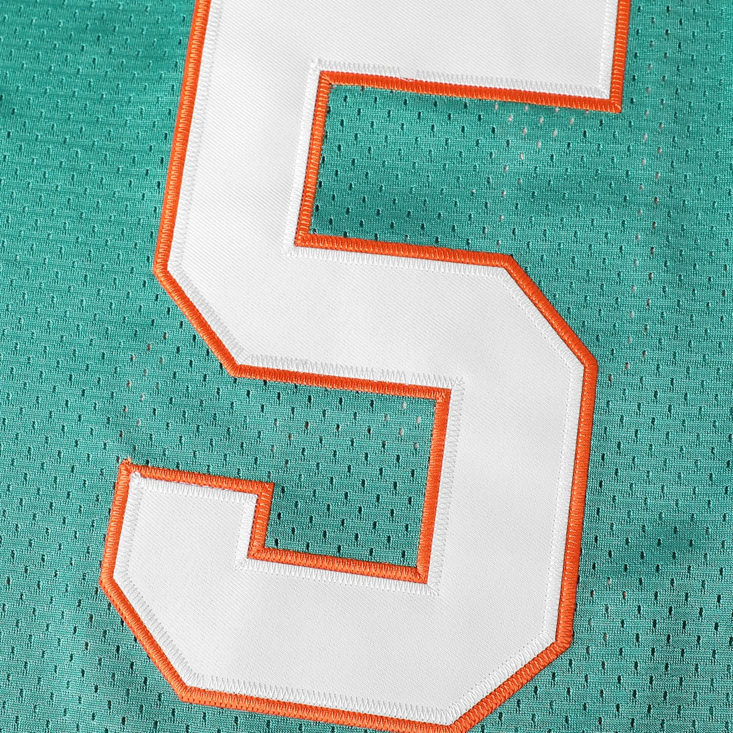 Sport #5 Ray FINKLE Ace Ventura Movie Short Jersey Teal Green 100% Stitched Ray FINKLE Retro Football Jerseys