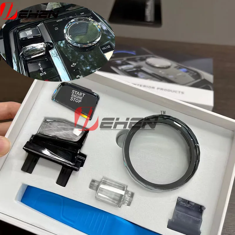 

Хрустальная ручка переключения передач для BMW G60 G68 G70 2024 2025 i5 i7 iX, новая серия 5/7 G45 G48 i20ystal, аксессуары для интерьера