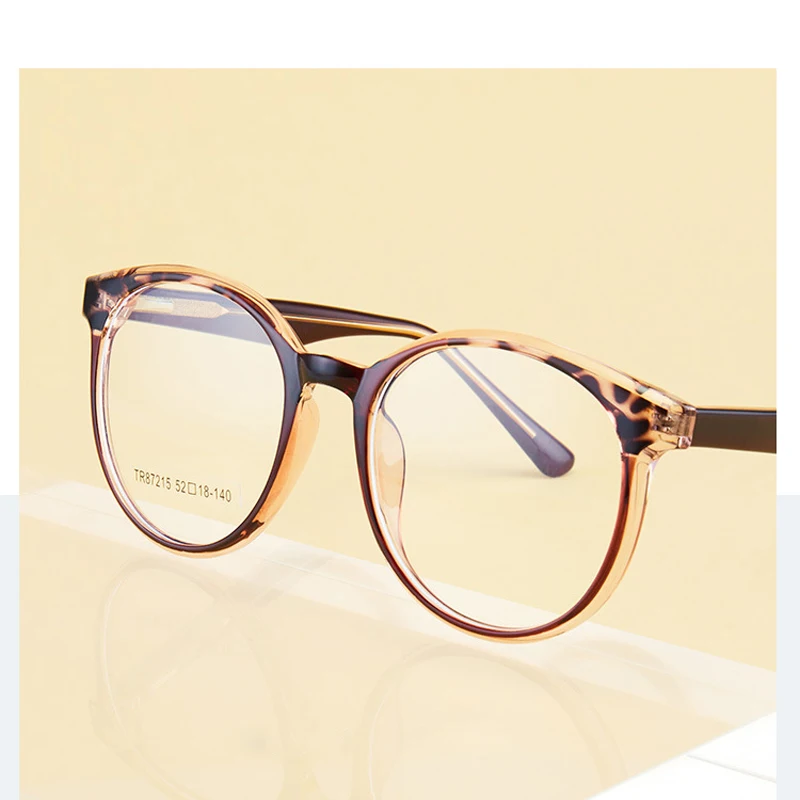 

Роскошные брендовые винтажные круглые очки «кошачий глаз» с защитой от синего света женские индивидуальные очки