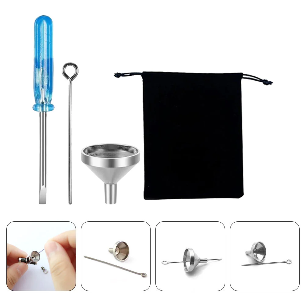 

Ashes Filling Tool Mini Funnels For Small Urn Miniature Supplies Refill Tiny Jewelry Tools