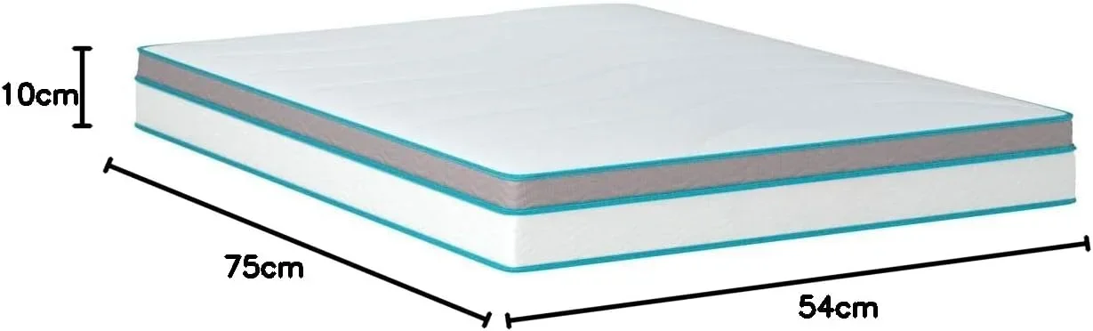 Mattress,10 Inch Memory Foam and Spring Hybrid - Bed in A Box - Quality Comfort and Adaptive Support Breathable, Mattresses