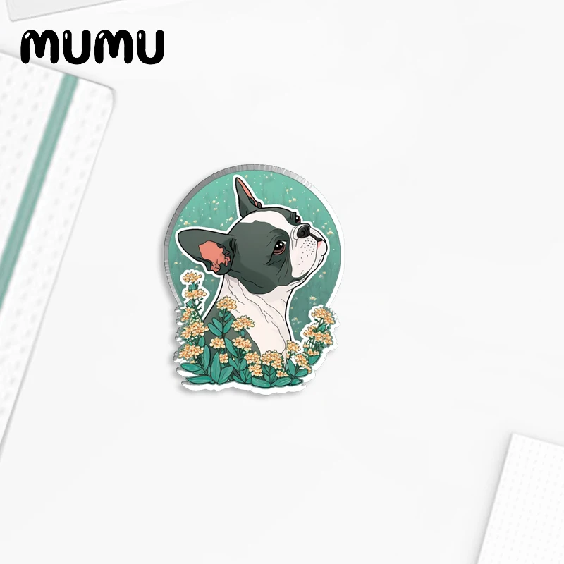 2023 New Dog Cat and Flowers Lapel Pin Cute Acrylic Brooches Handmade Epoxy Jewelry Shirt Bag Badge