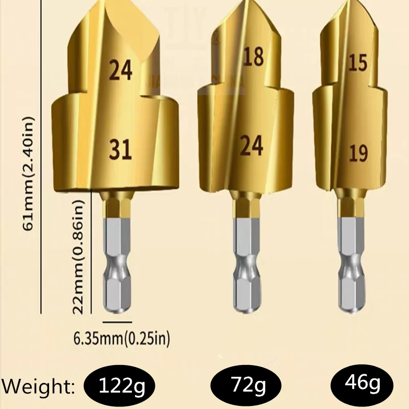 Imagem -06 - Abridor de Furos para Tubulação de Aquecimento de Água Haste Hexagonal Tubo Ppr Reparo da Água Cotovelo 90 Graus 20 mm 25 mm 32 mm