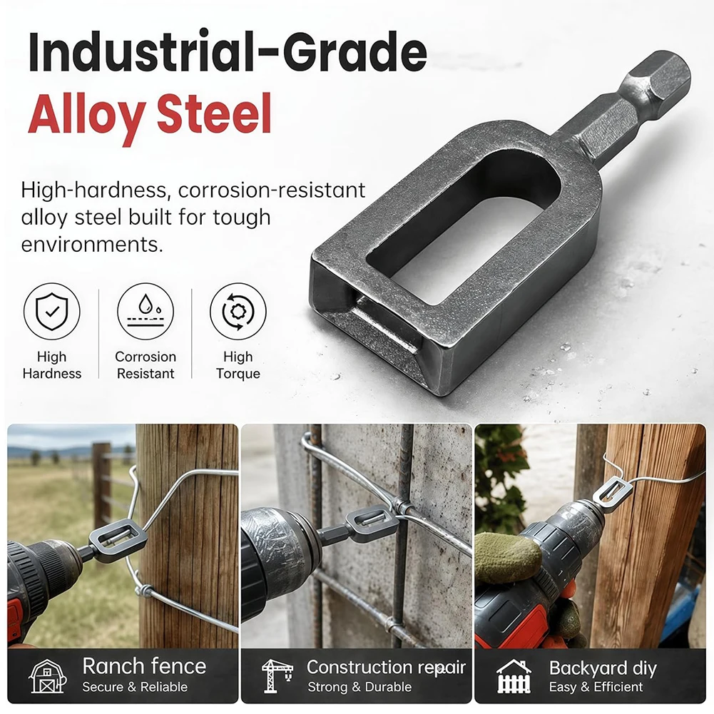 

Semi-Automatic Wire Twisting Tool,Concrete Metal Wire Twisting Pullers,Professional Versatile Home DIY Renovation Projects