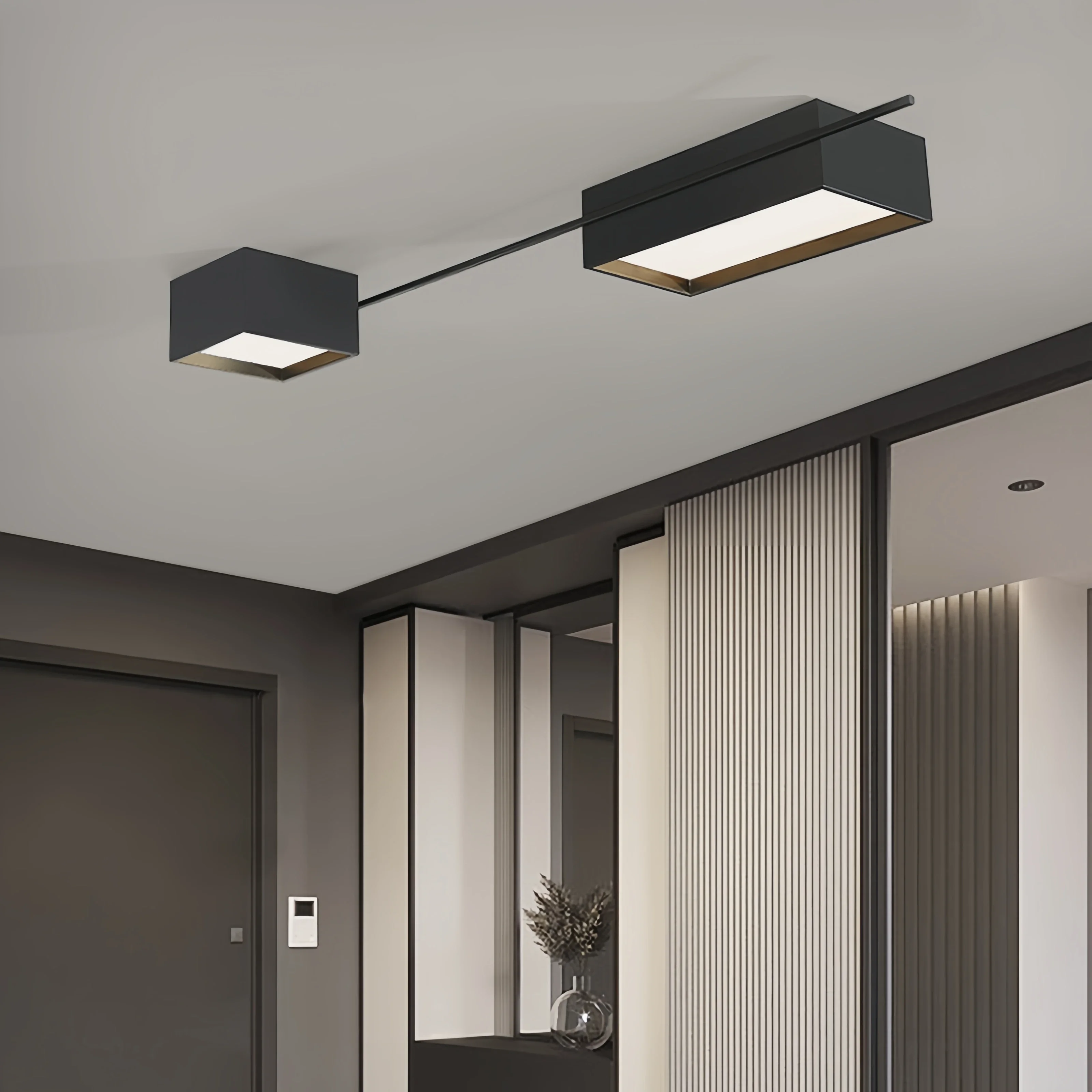 

2025 Modern Nordic LED Ceiling Lamp Dining Living Study Room Minimalist Bedroom Kitchen Lights Interior Home Decor Lighting Fixt