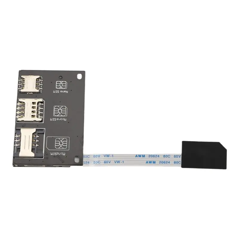 HOTSALE-2730 External Nano SIM Activation Tools Converter To Smartcard IC Card Extension 4In1 For SIM Card Adapter Kit