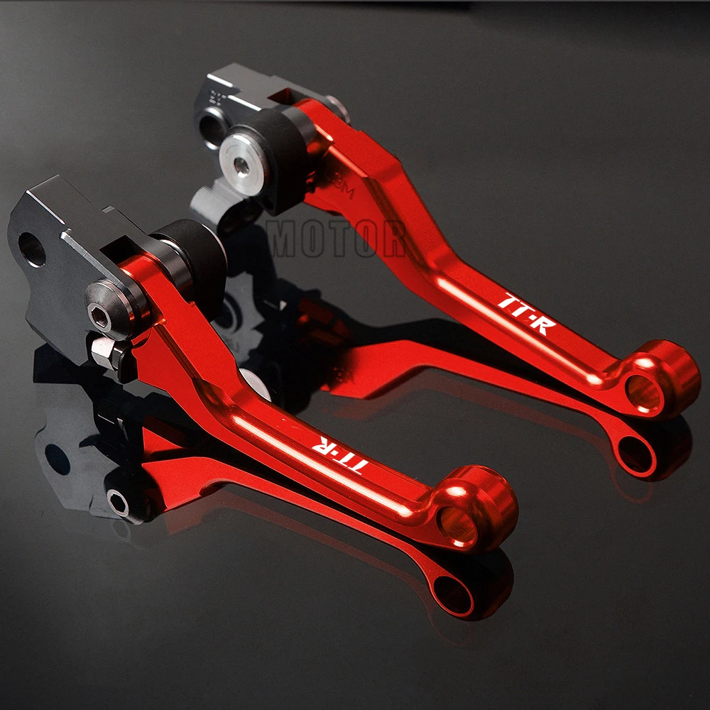 For Yamaha TTR125/TTR125L/TTR250/TTR600 CNC Motorcycle Dirt Pit Bike Motocross Pivot Brake Clutch Levers TTR 125 L/125L/250/600